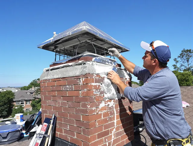 Chimney Crown Services service in Derby, CT