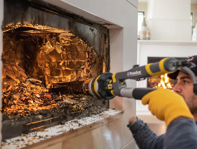 Professional chimney cleaning by Derby Chimney Sweep in Derby, CT